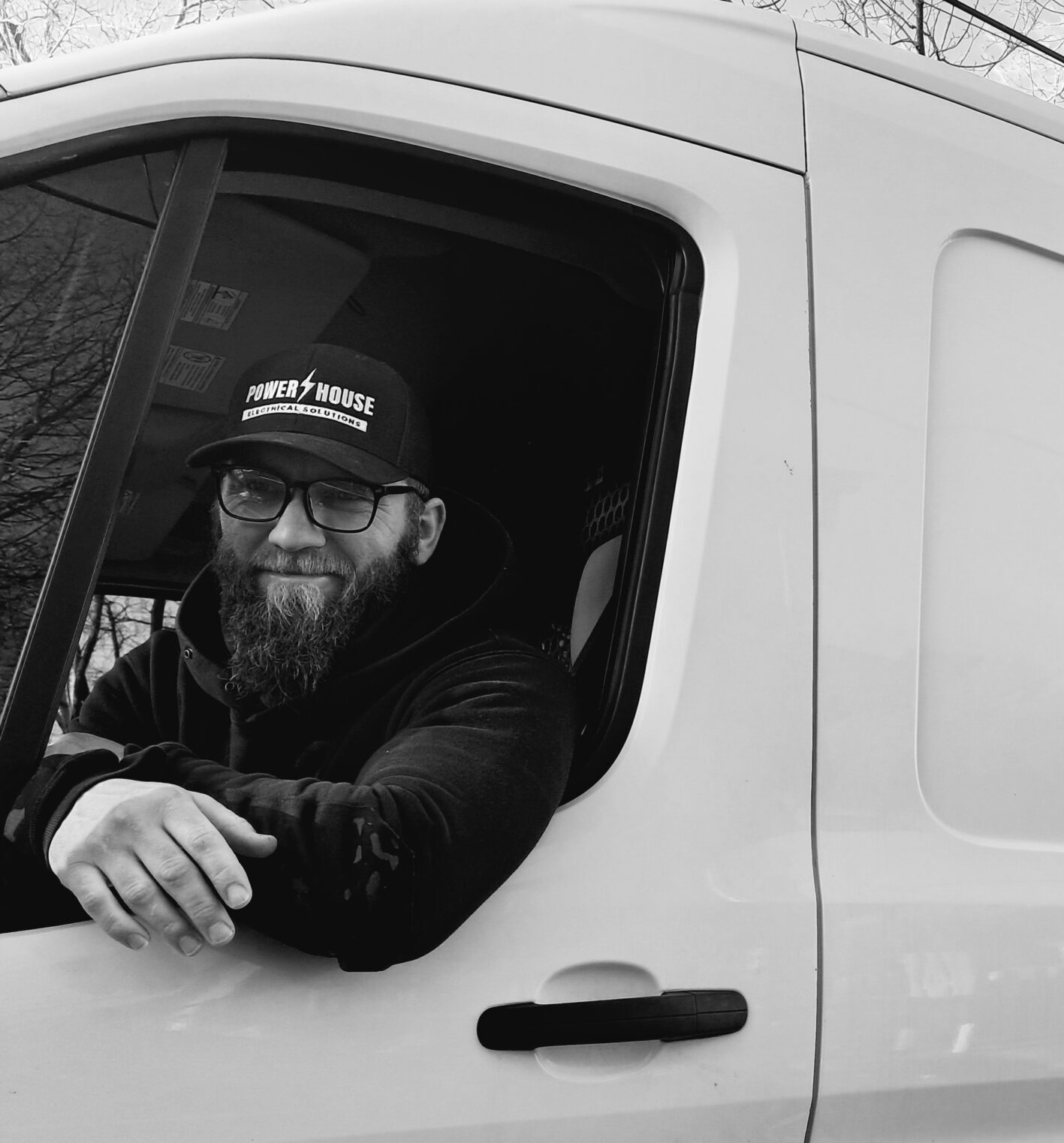 caleb in van